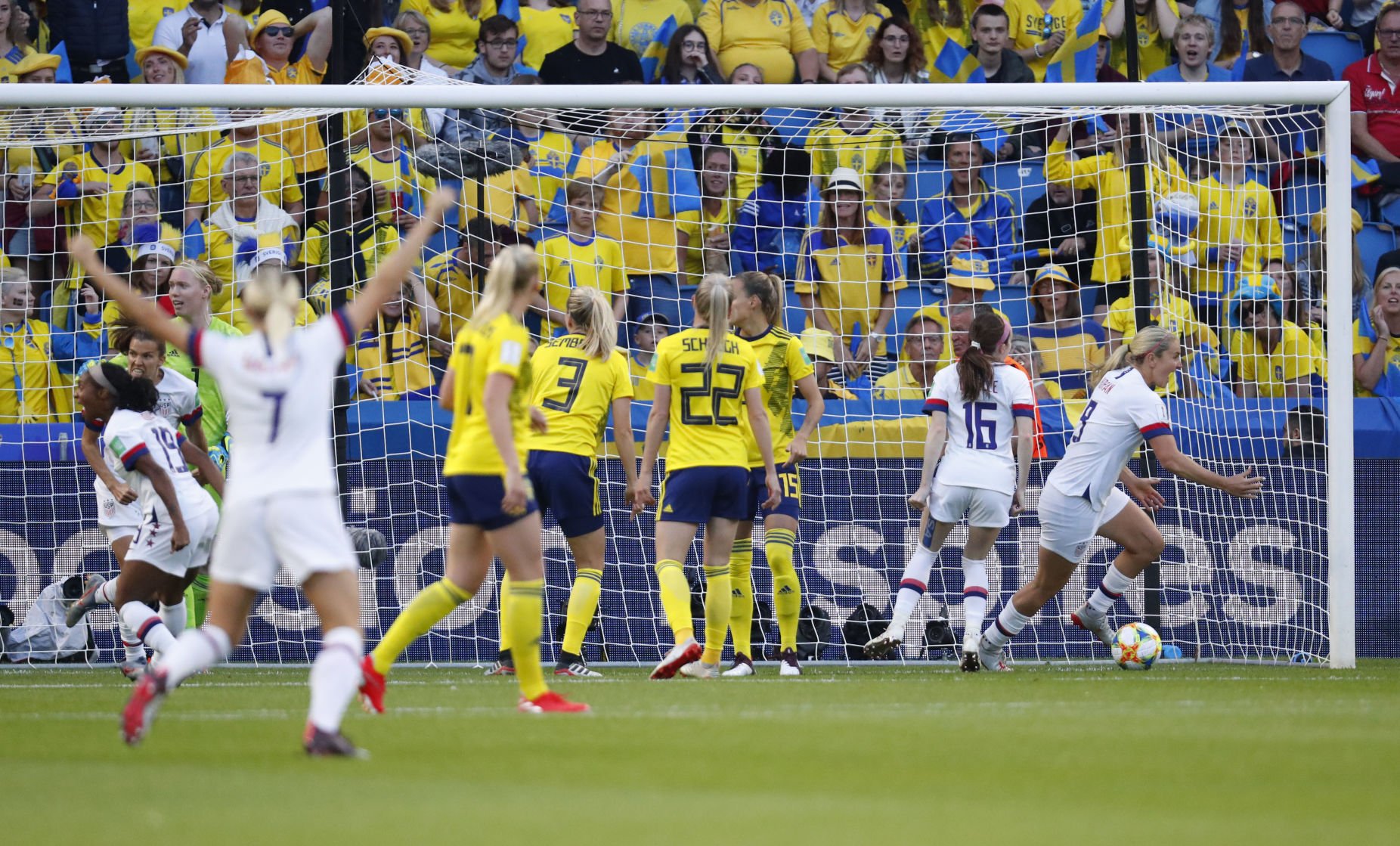 Soccer: Womens World Cup-USA at Sweden